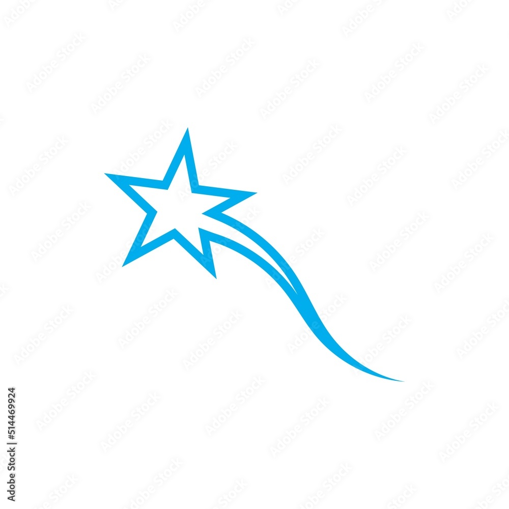 Obraz premium Star icon template vector