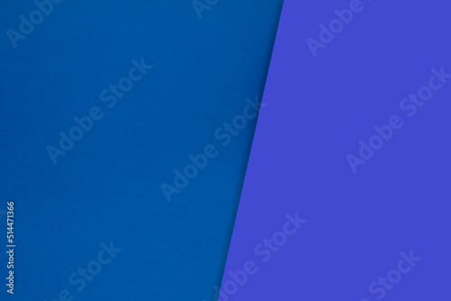 Dark vs light abstract Background with plain subtle smooth de saturated blue purple colours parted into two