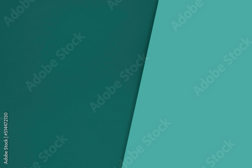 Dark vs light de saturated sea blue green partition plain smooth subtle Background with fine details