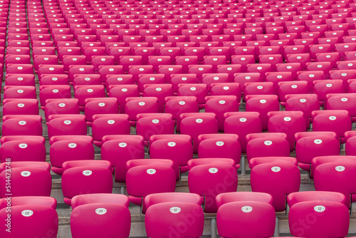 asientos en un estadio