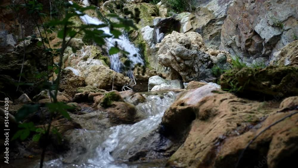 Small waterfall in the forest - Romania 4 Small waterfall in the forest - Romania 4