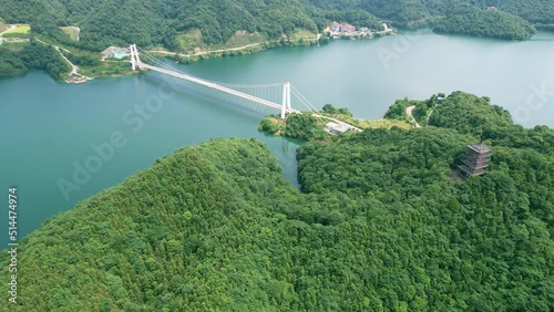 Jiuxian Lake Scenic Area, Zhuzhou City, Hunan Province, China photo