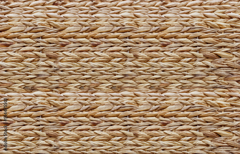 Straw mat texture. Wicker straw cloth Stock Photo Adobe Stock