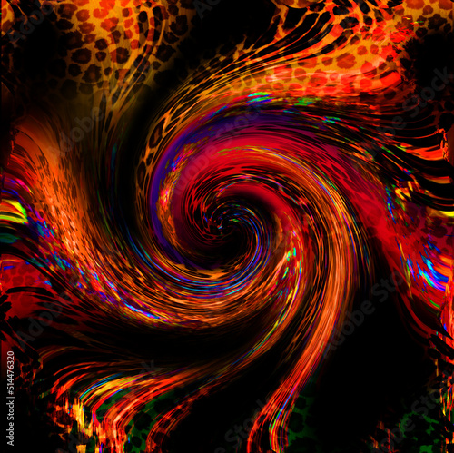 fractal burst arrangement