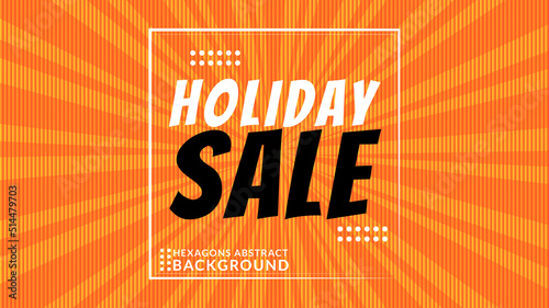 holiday sale retro background. good for retail promo campaign 