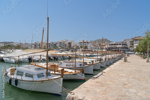 The resort of Pollensa on the island of Majorca
 photo