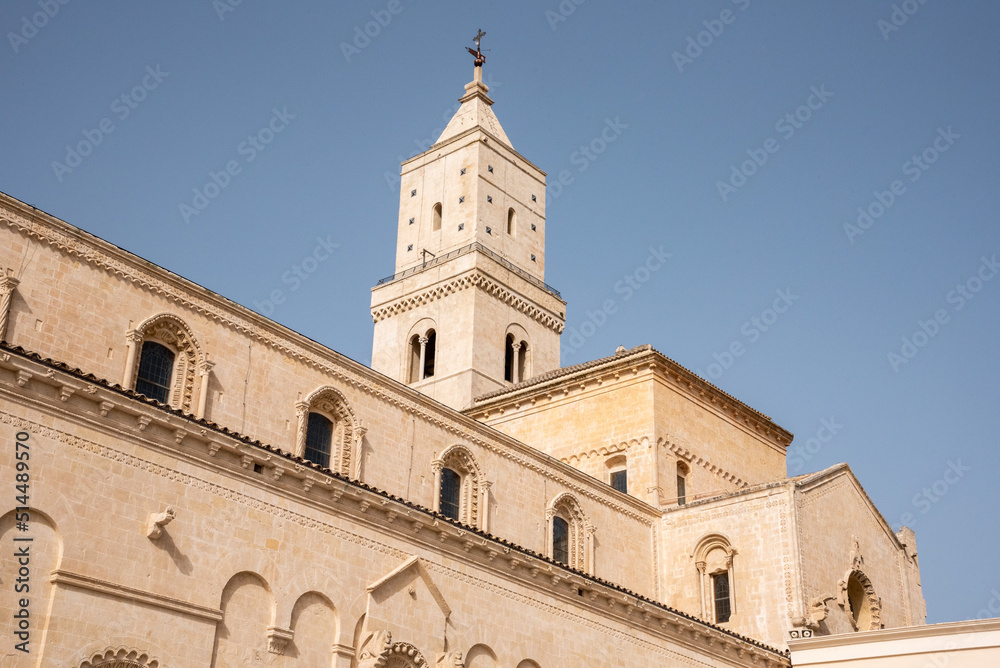 Cathedral of Maria Santissima della Bruna and Saint Eustache in Matera, Italy