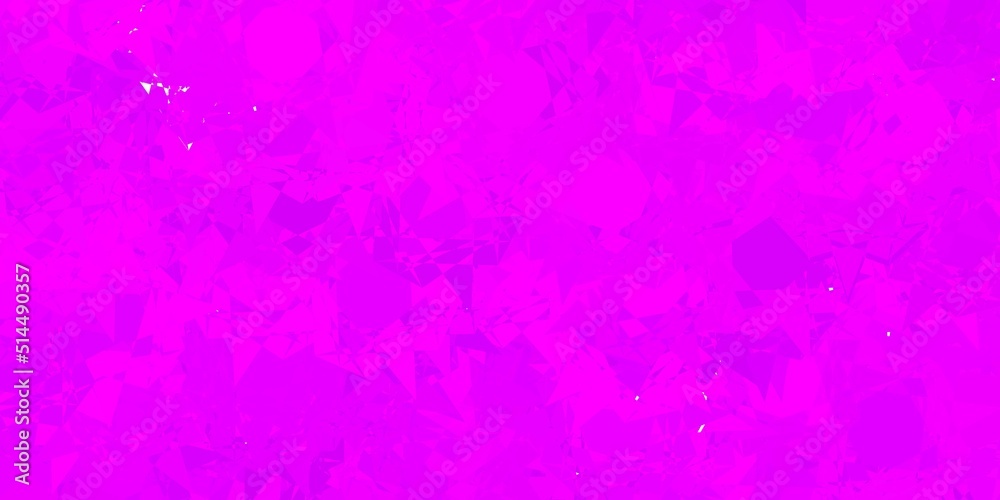 Light Pink vector backdrop with triangles, lines. Light Pink vector backdrop with triangles, lines.