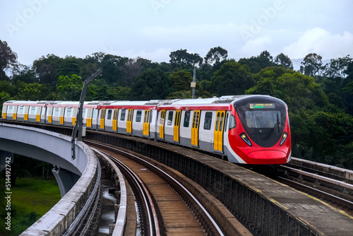 Malaysia Mass Rapid Transit (MRT) Putrajaya Line train