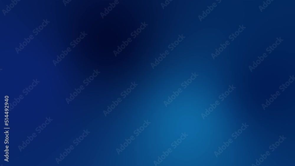 Illicit darkness, clarinet, dark sapphire and bowen blue gradient motion background loop. Moving colorful blurred animation. Soft color transitions. 