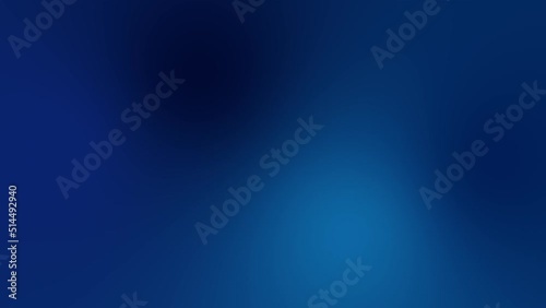 Illicit darkness, clarinet, dark sapphire and bowen blue gradient motion background loop. Moving colorful blurred animation. Soft color transitions. 