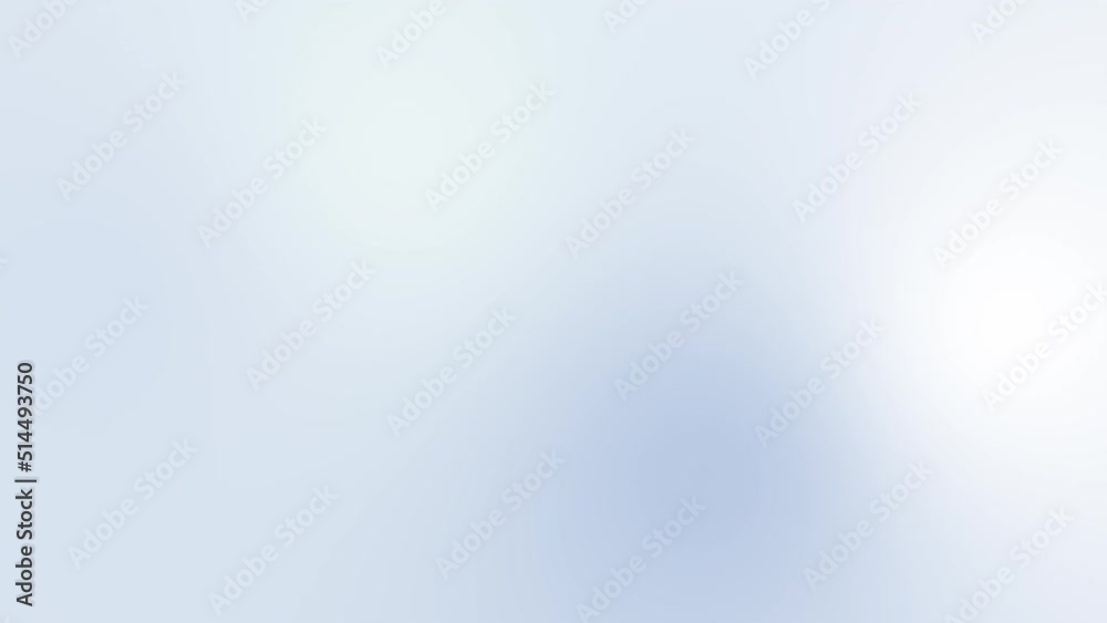 Powder white, white, great blue heron and retina soft blue gradient motion background loop. Moving colorful blurred animation. Soft color transitions. 