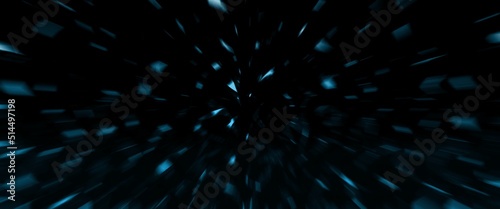 Abstract Background - Blue and Black