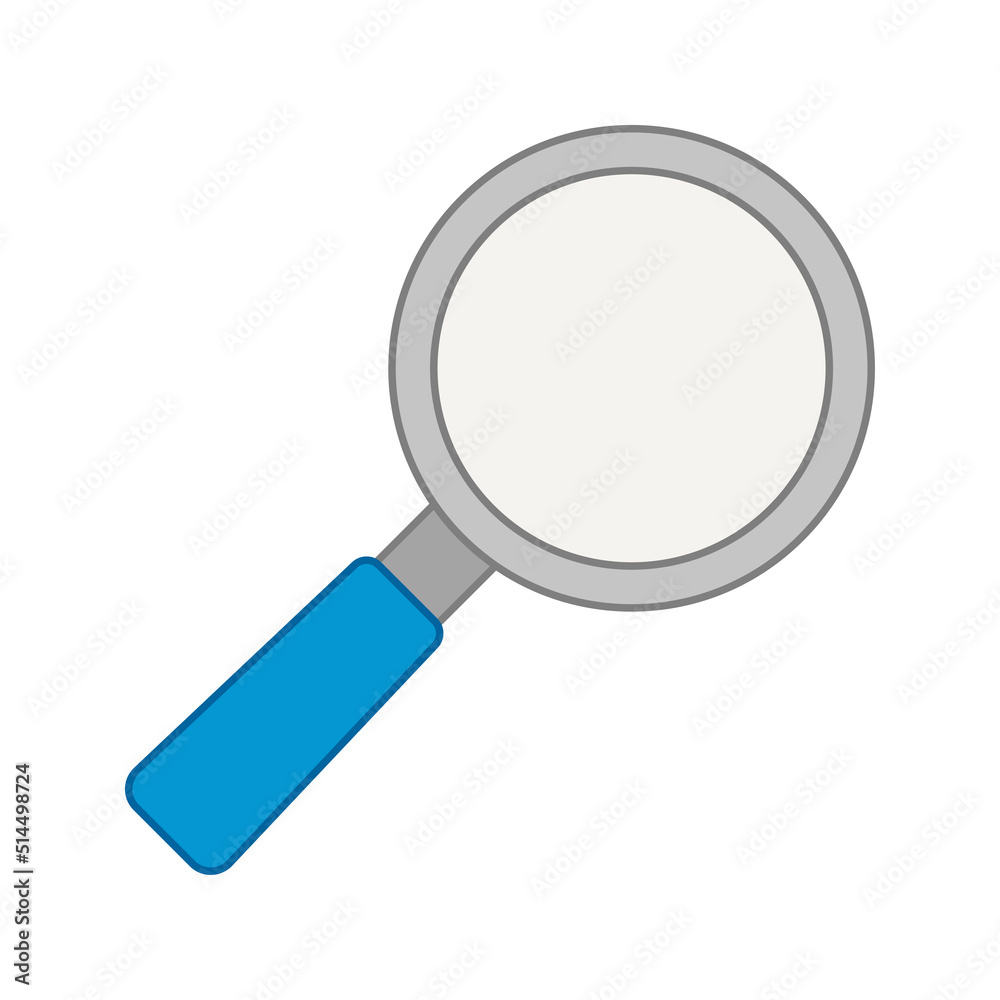 Magnifying Glass isolated on white background Magnifying Glass isolated on white background