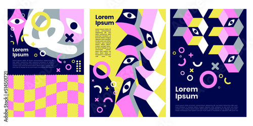 Trends Modern Maximalist Poster Design