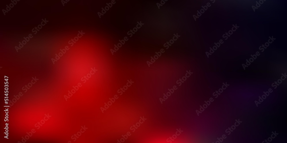 Dark blue, red vector abstract blur drawing. Dark blue, red vector abstract blur drawing.