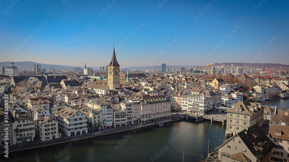 Fototapeta premium Zurich, Suiza