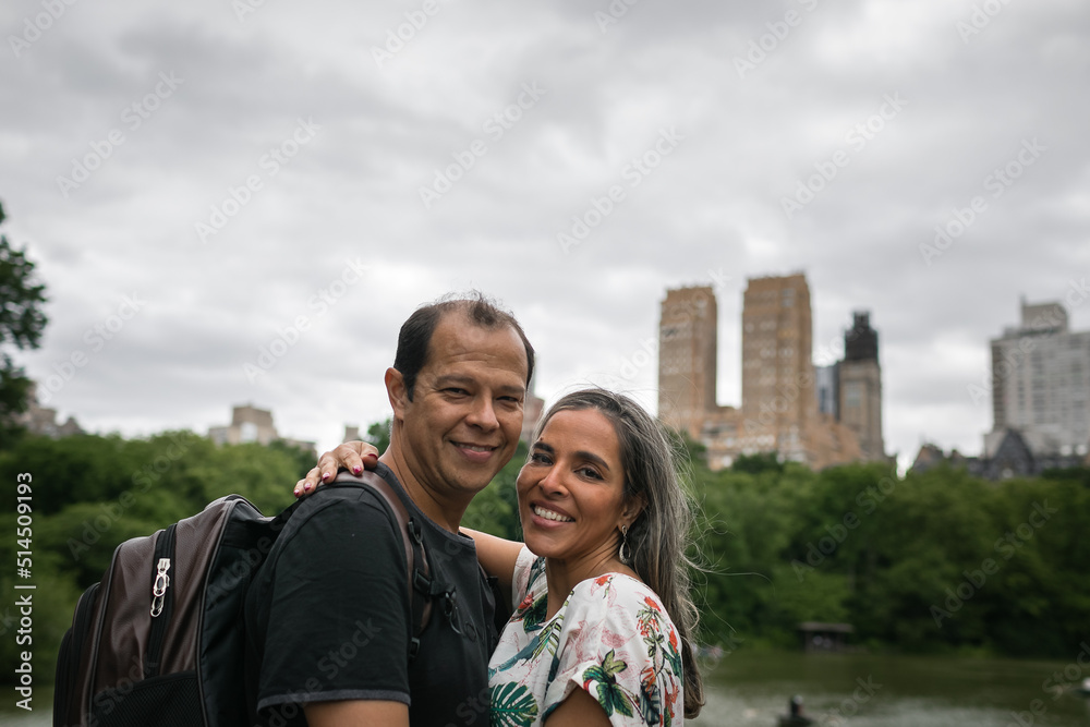 couple in park