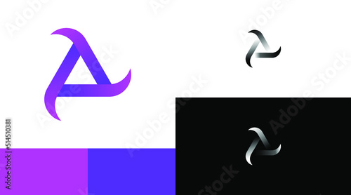 Trinity Triangle Modern logo Design Concept