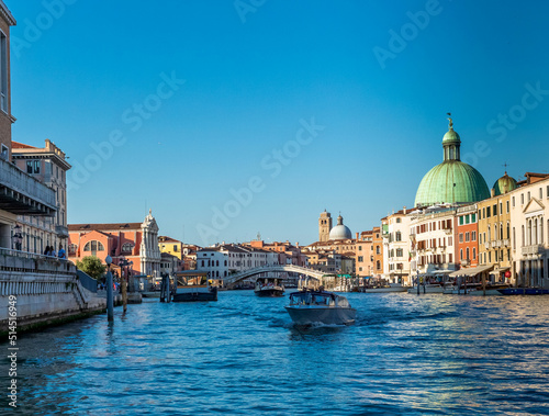 Venice, Italy - June 15, 2022: Venice Grand Canal  © mirza77