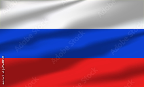 Free Download Vector Russia Flag Waving Realistic Flowing Flags - GFXLoad