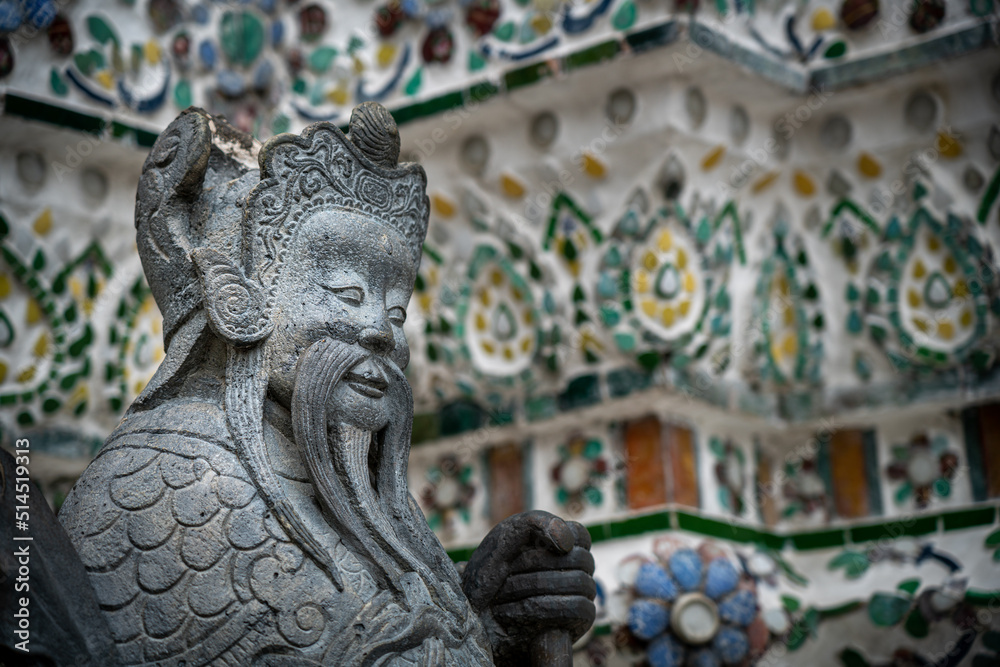 statue in temple in thailand statue in temple in thailand