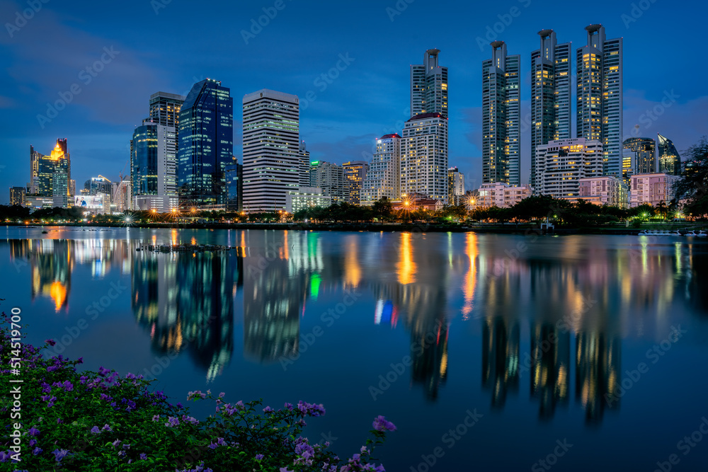 Skyline of  Bangkok
