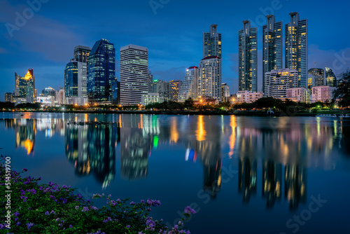 Skyline of  Bangkok