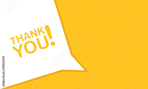 Thank you banner.