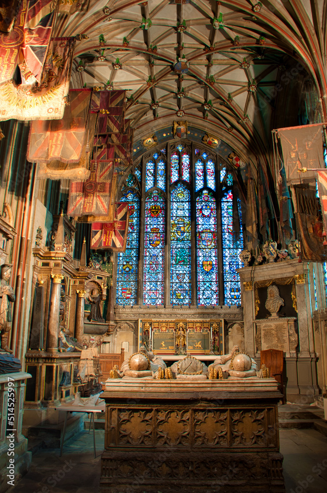 Obraz premium Saint Michael's Chapel, also called Warriors Chapel, Canterbury Cathedral, UK