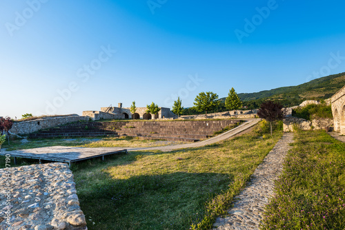 Prizren Fortress in Prizren, Kosovo. Also known as Kalaja Fortress, it's a famous touristic landmark in Prizren, Kosovo photo