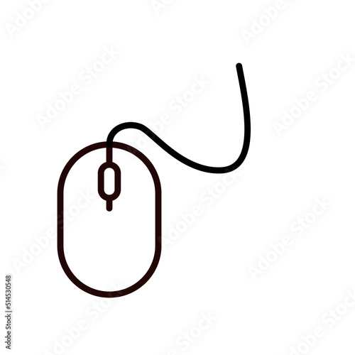Mysz komputerowa- symbol - ikona wektorowa
