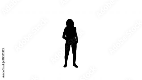 Silhouette Girl Dancer