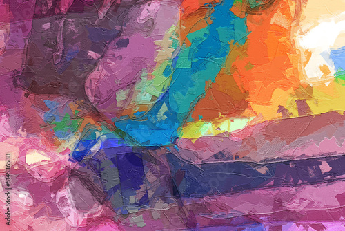 Abstract beautiful colorful texture rainbow