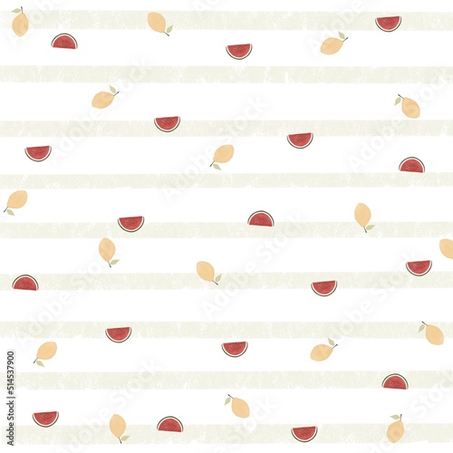 set of fruits banners 