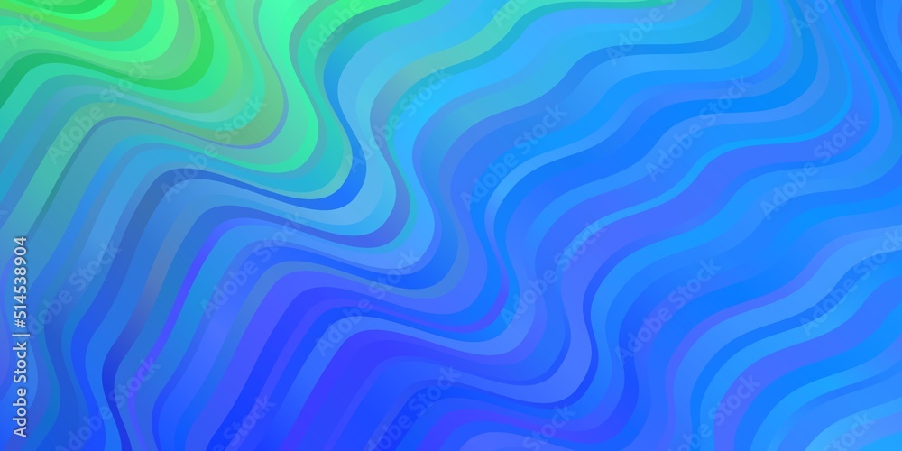 Light Blue, Green vector template with wry lines. Light Blue, Green vector template with wry lines.