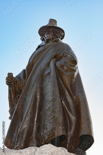 statue of Roger Conant the founding father of Salem City, Massachusetts