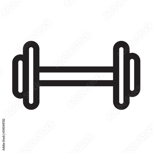 aerobics dumbbells fitness gym sport weight icon