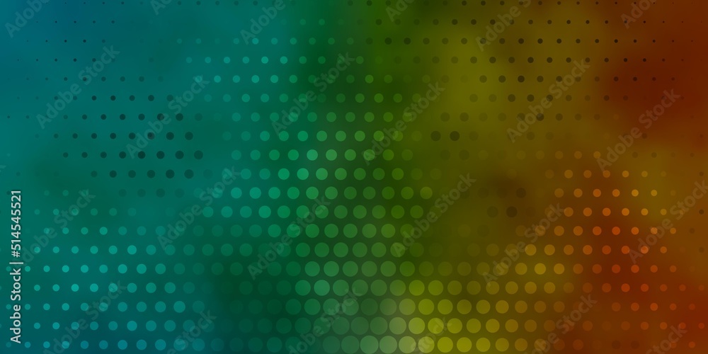 Light Blue, Yellow vector background with spots. Light Blue, Yellow vector background with spots.
