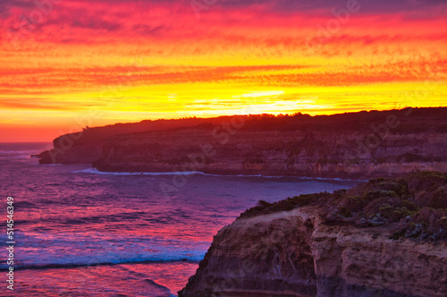 Sunset from Port Campbell, Australia