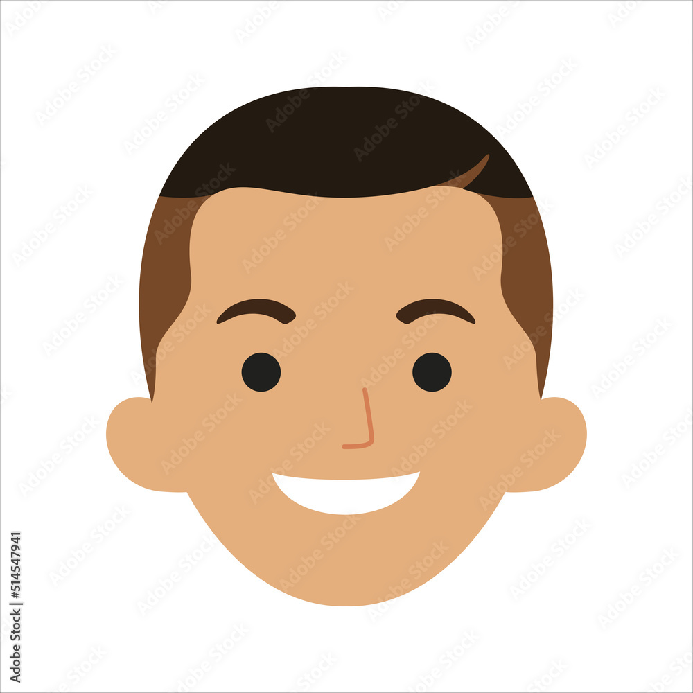 Man Face Avatar Profile Picture