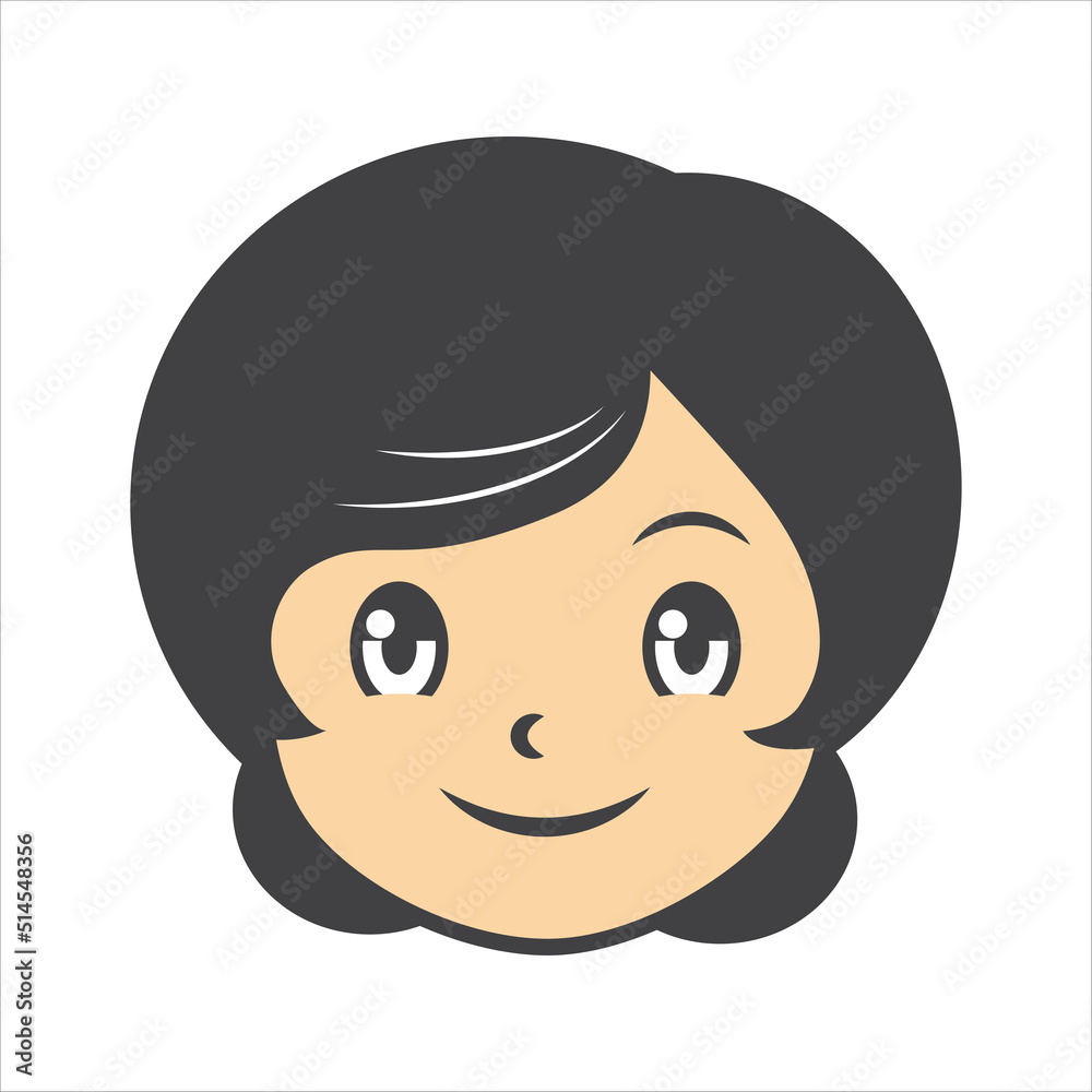 Girl and Women Face Avatar Profile Picture