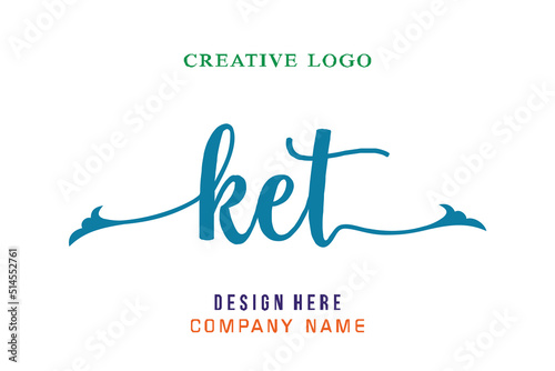 KET lettering, perfect for company logos, offices, campuses, schools, religious education