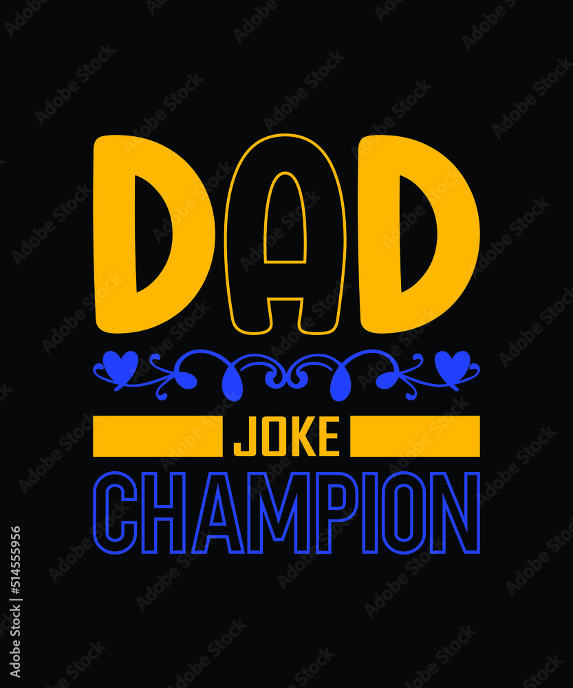 Dad typography t shirt design || Father's day 