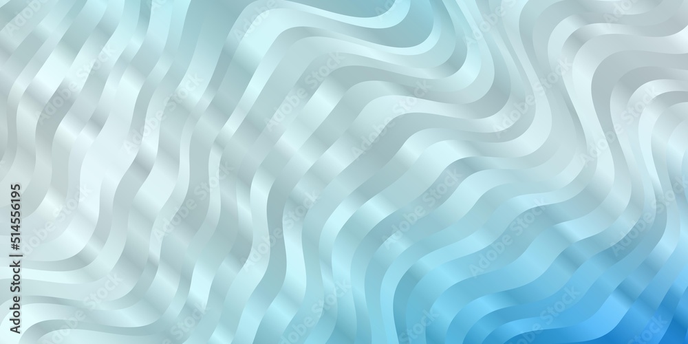 Obraz premium Light BLUE vector background with bows.