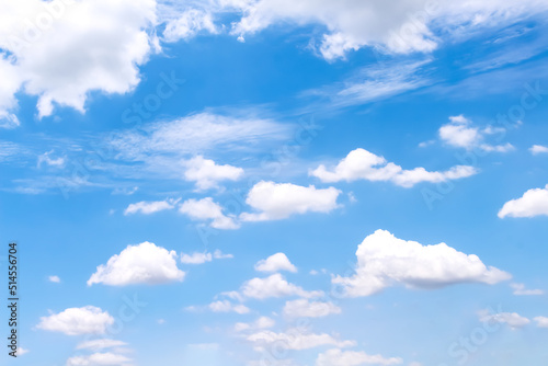 Summer clouds bright sky bluesky images with breeze patterns on background