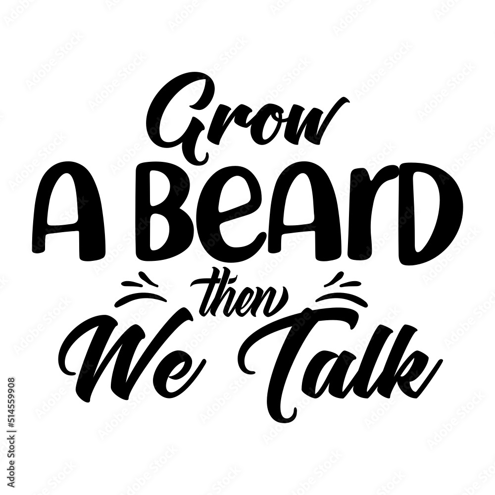 Grow a beard then we talk svg