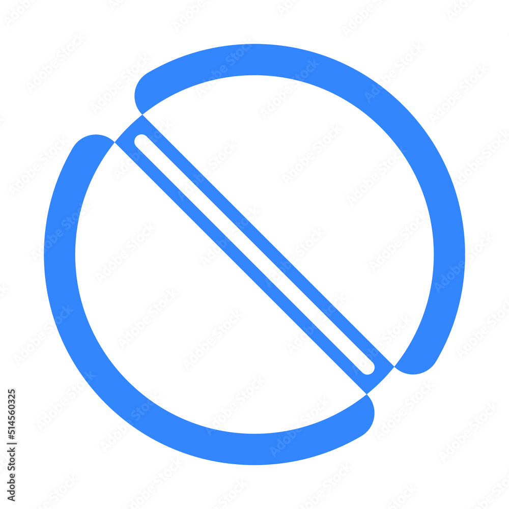Circle or reject slash icon Circle or reject slash icon