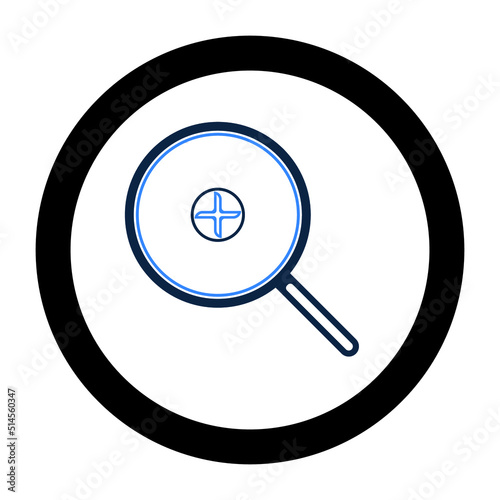 Find search or zoom icon