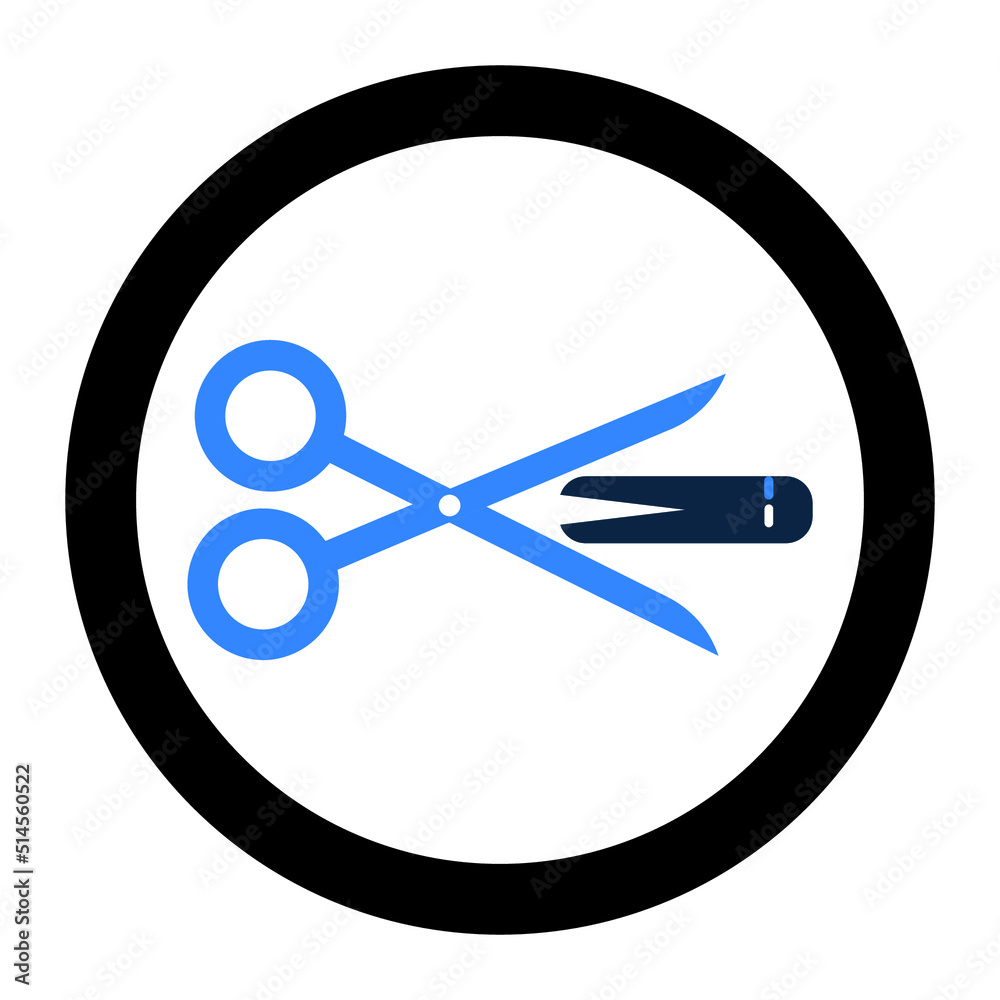 Scissors Cut or cutting icon